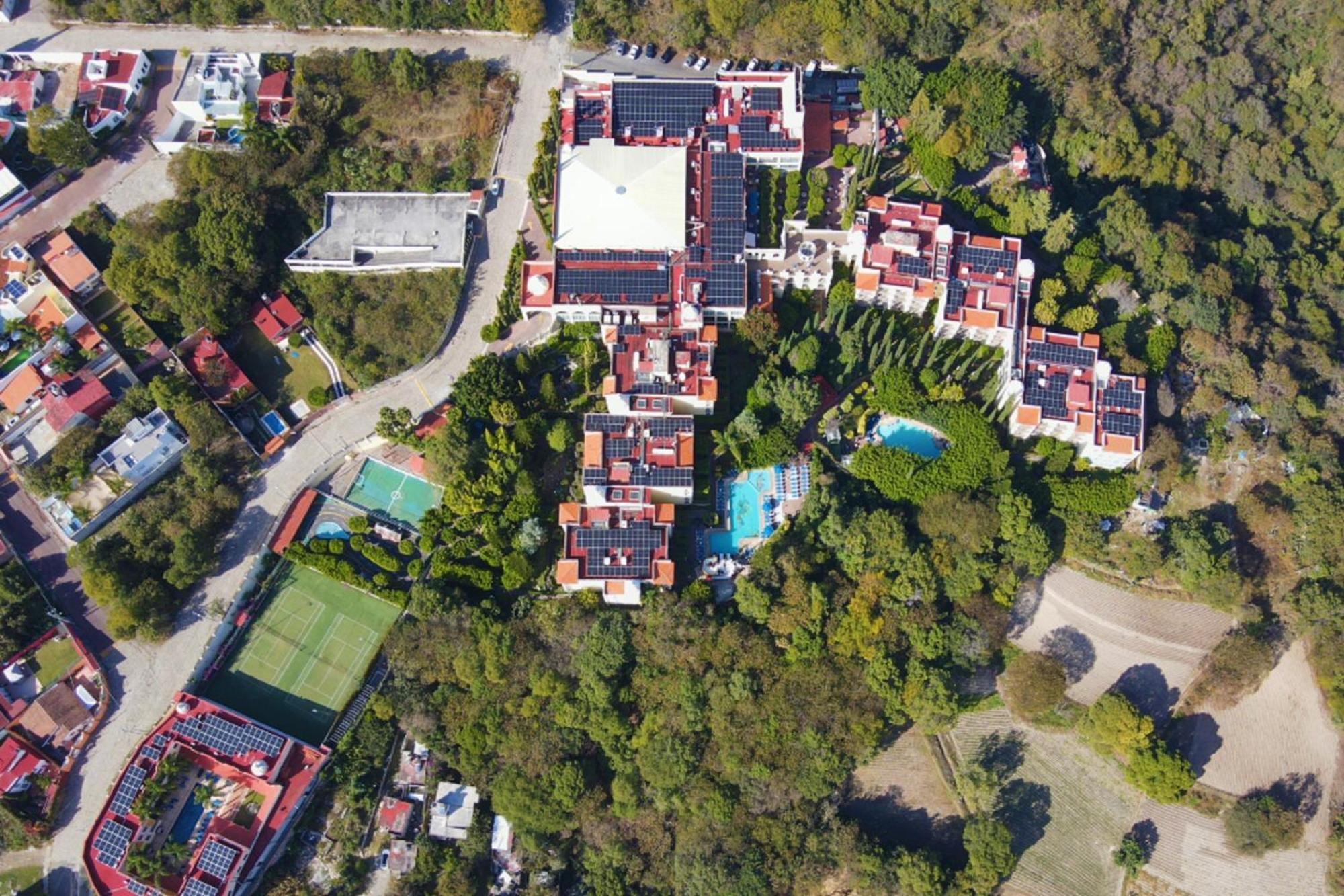 Fiesta Americana Hacienda Ixtapan De La Sal Ixtapan de la Sal Exterior foto Aerial view of the hotel