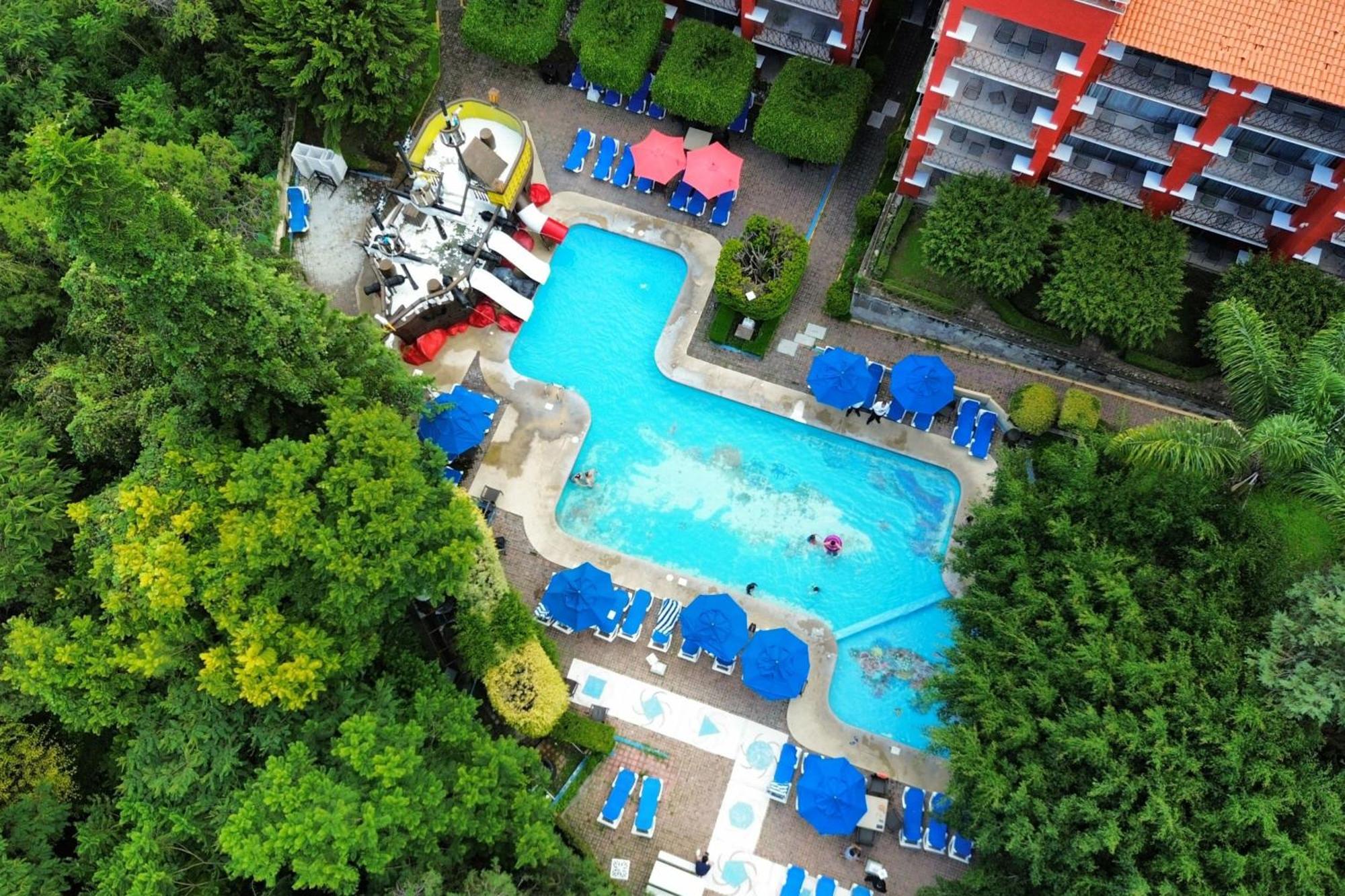 Fiesta Americana Hacienda Ixtapan De La Sal Ixtapan de la Sal Exterior foto Aerial view of the hotel